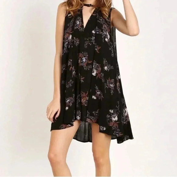 EUC | Free People "Snap Out of It" Sleeveless Tree Swing Top | Sz S - Picture 1 of 8